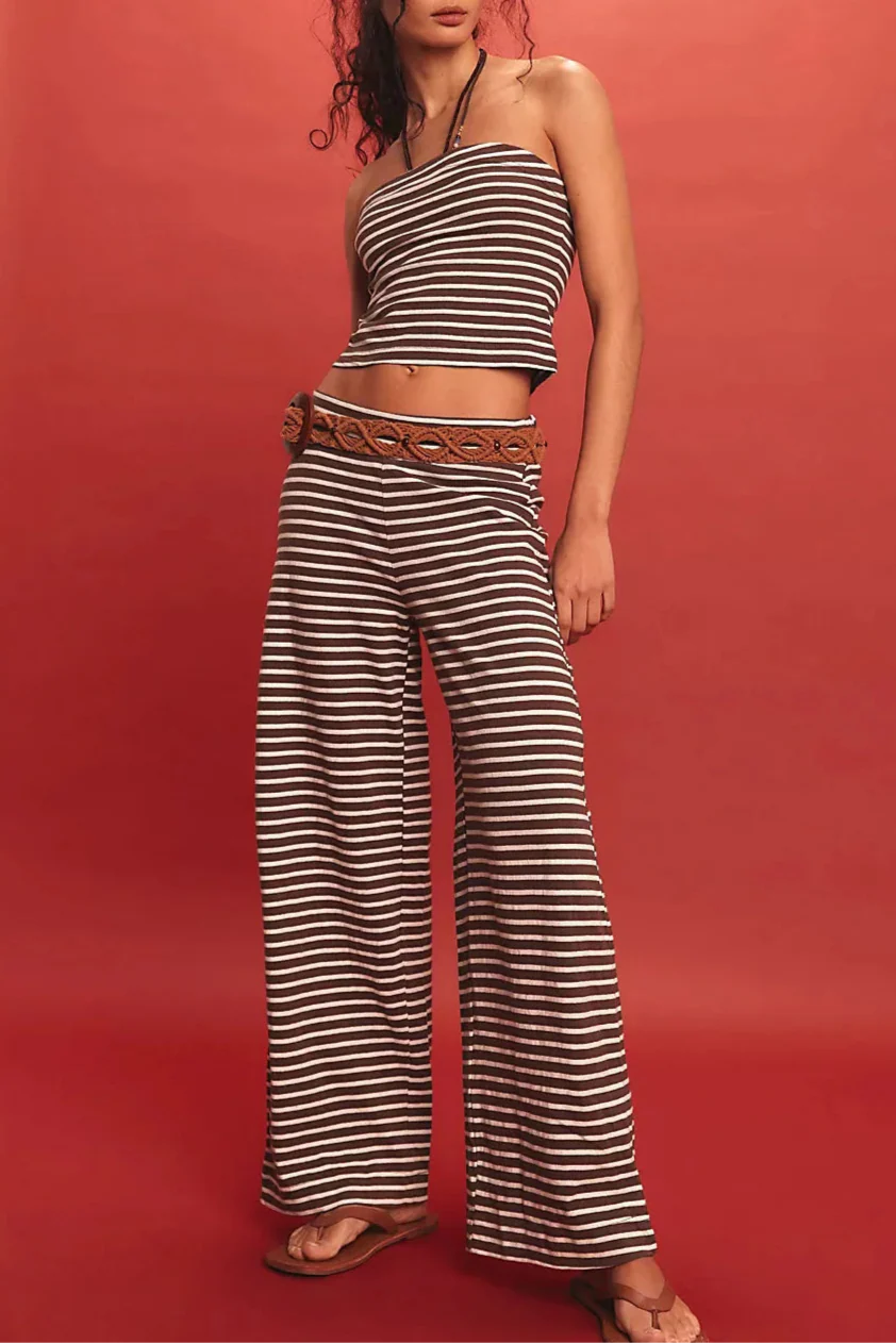 Romena Linen Striped Set - Image 35
