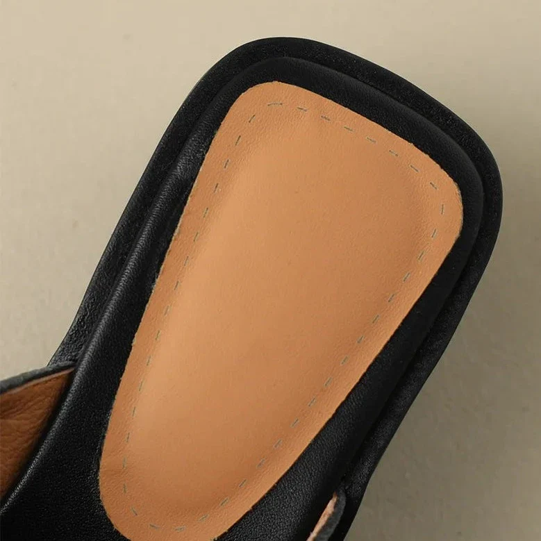 Sassari Leather Heeled Sandals - Image 21