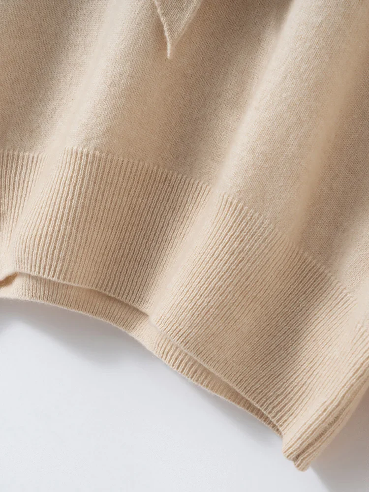 Selene Scarf-Collar Cashmere Pullover - Image 19