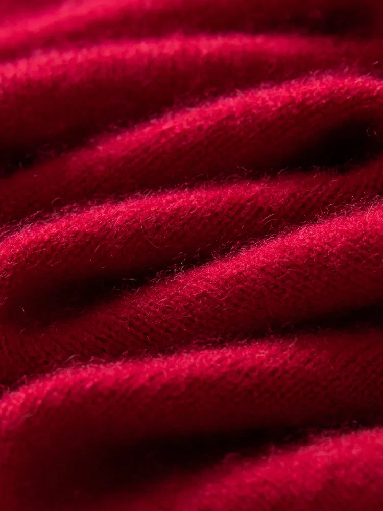 Selene Scarf-Collar Cashmere Pullover - Image 2