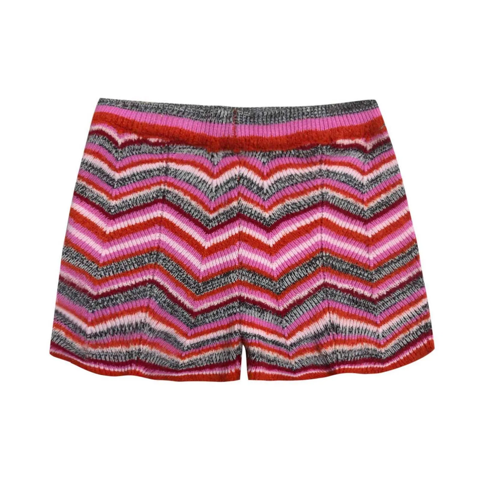 Solari Cotton Knit Stripe Shorts - Image 16