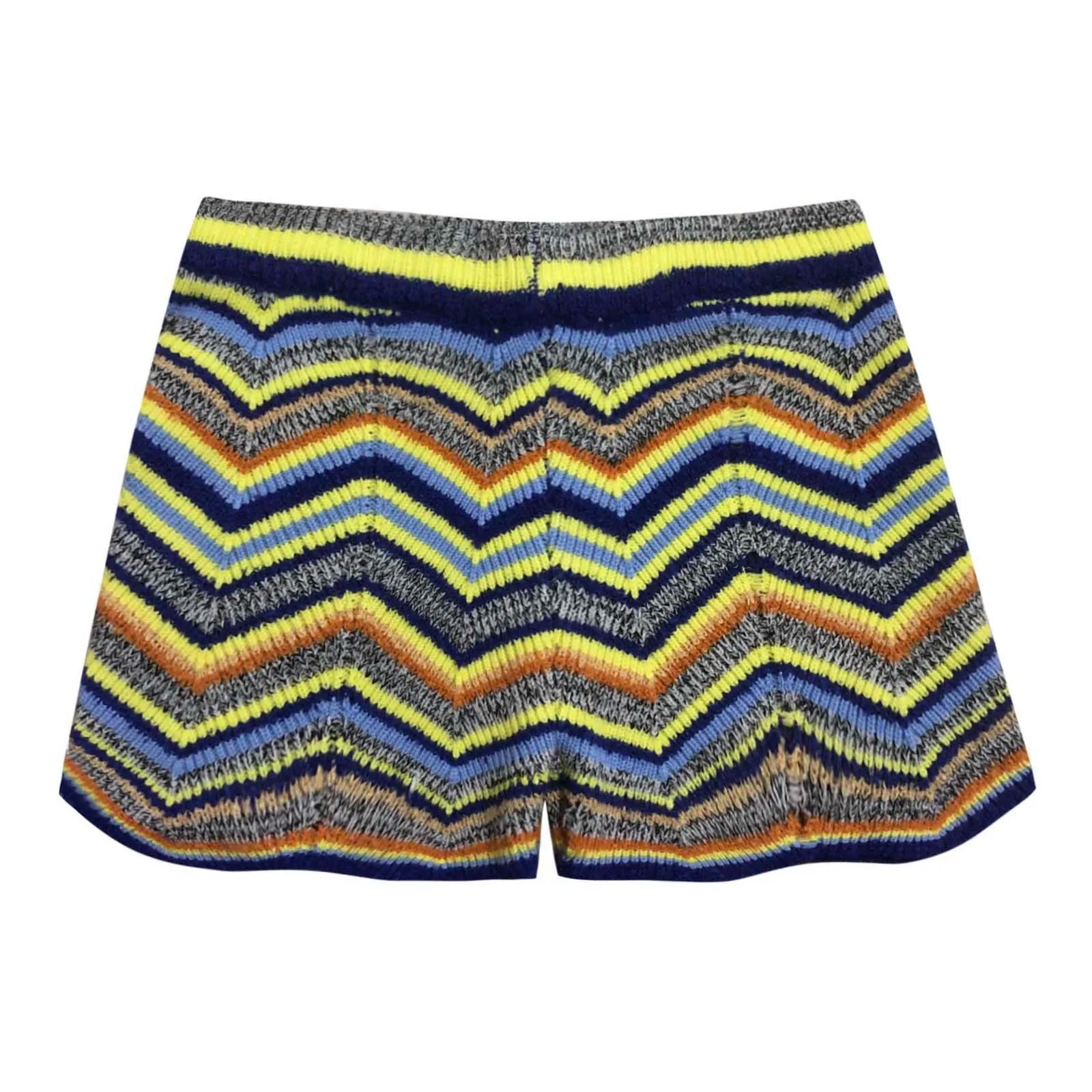 Solari Cotton Knit Stripe Shorts - Image 17