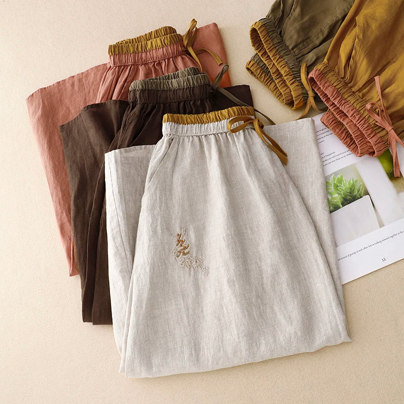 Everly 100% Linen Skirt - Image 6