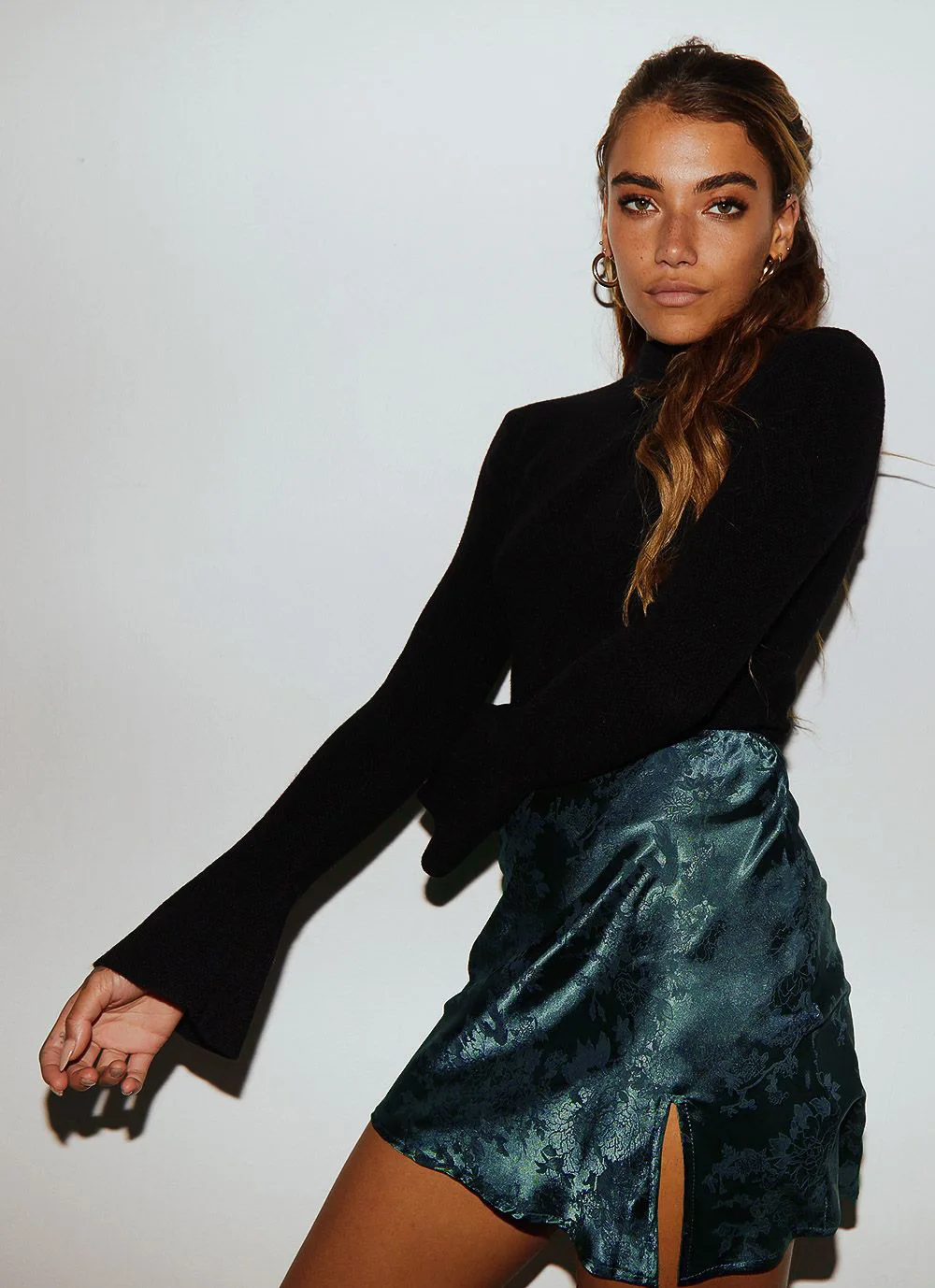 Sylvia Satin Skirt - Image 14