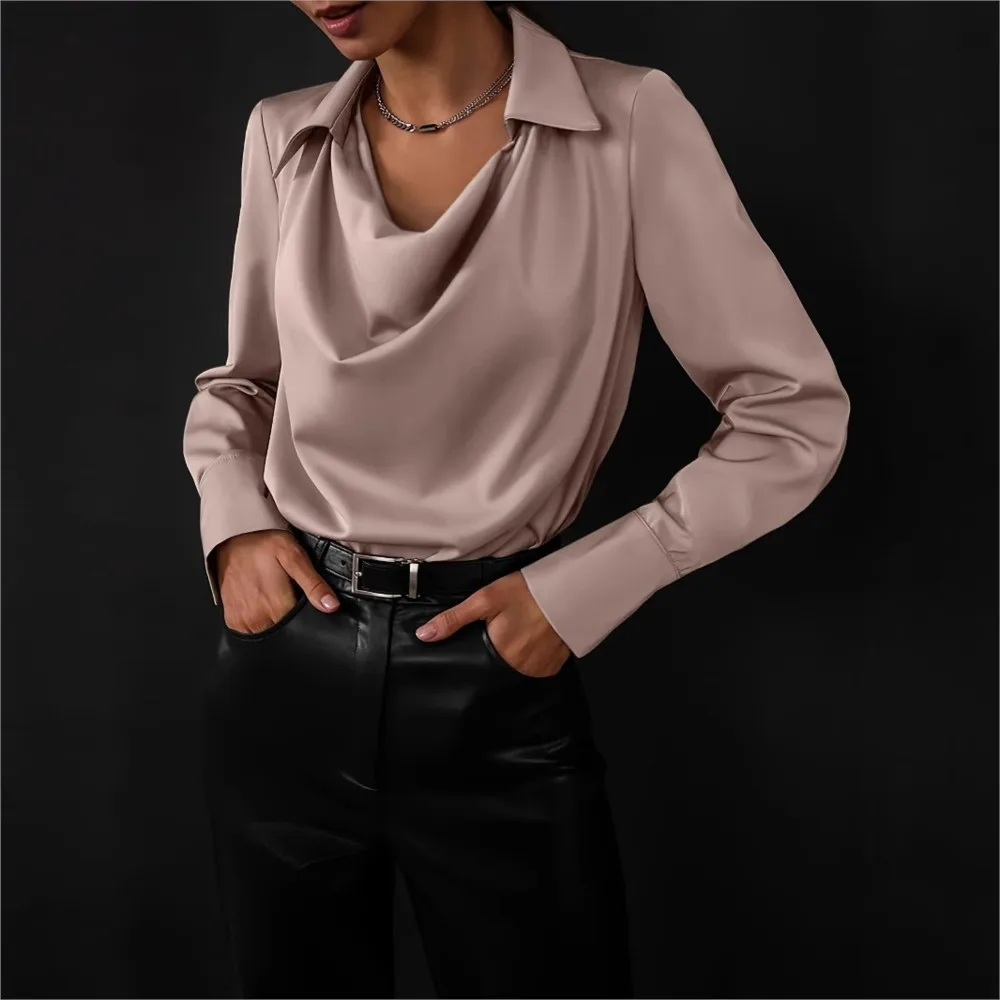 100% Silk full Sleeve Shirt - Image 21