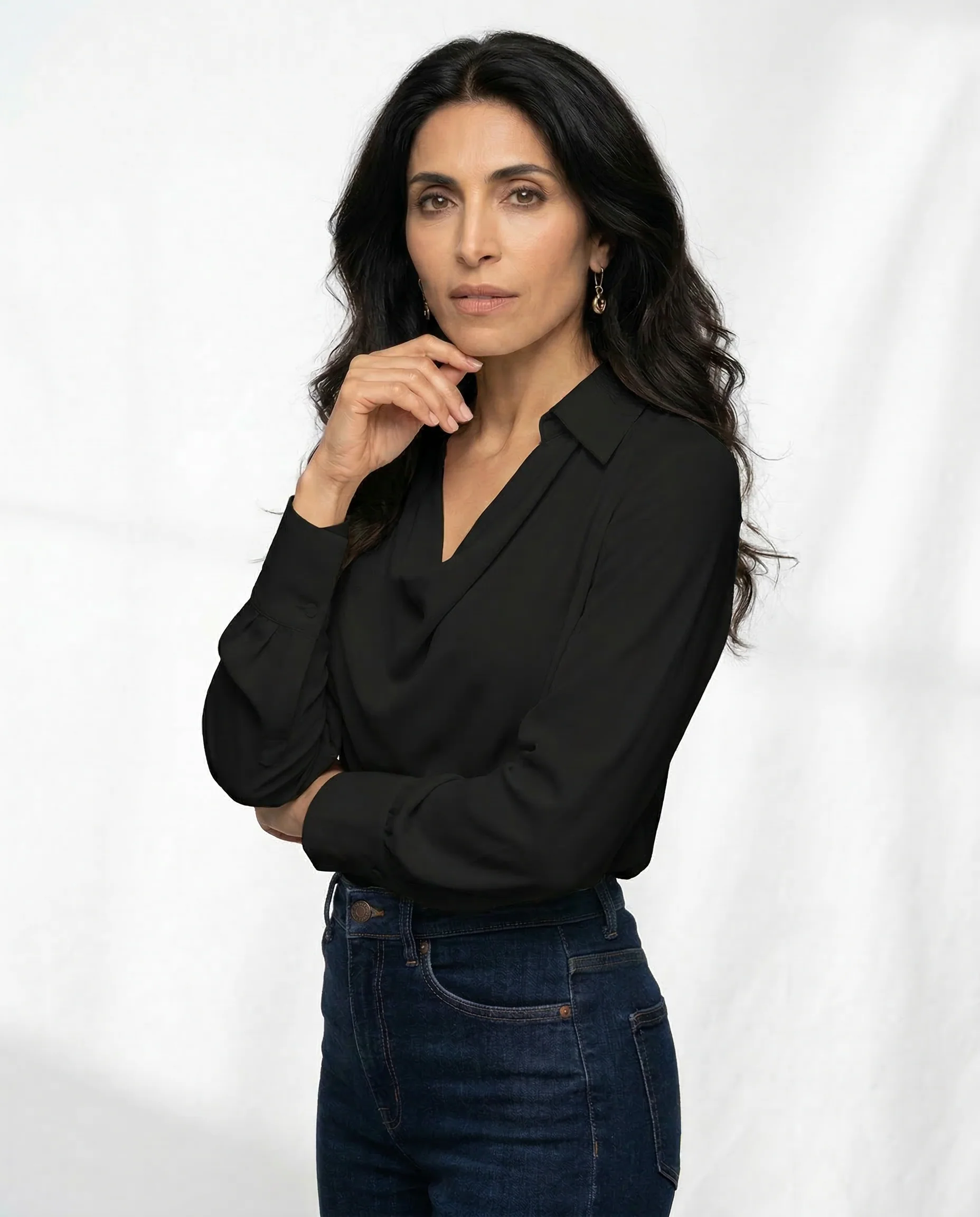 100% Silk full Sleeve Shirt - Image 8