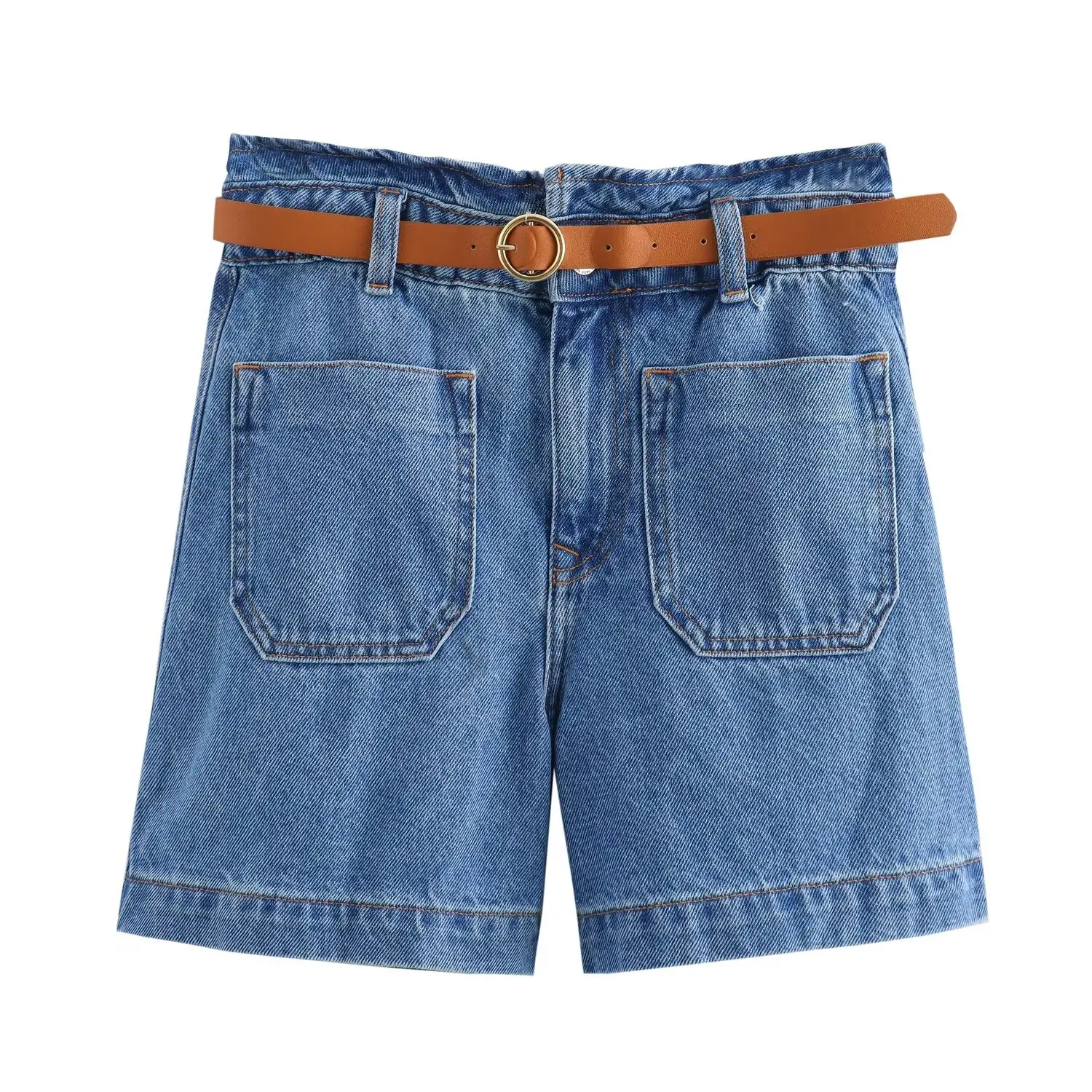 Talia Classic Denim Shorts - Image 15