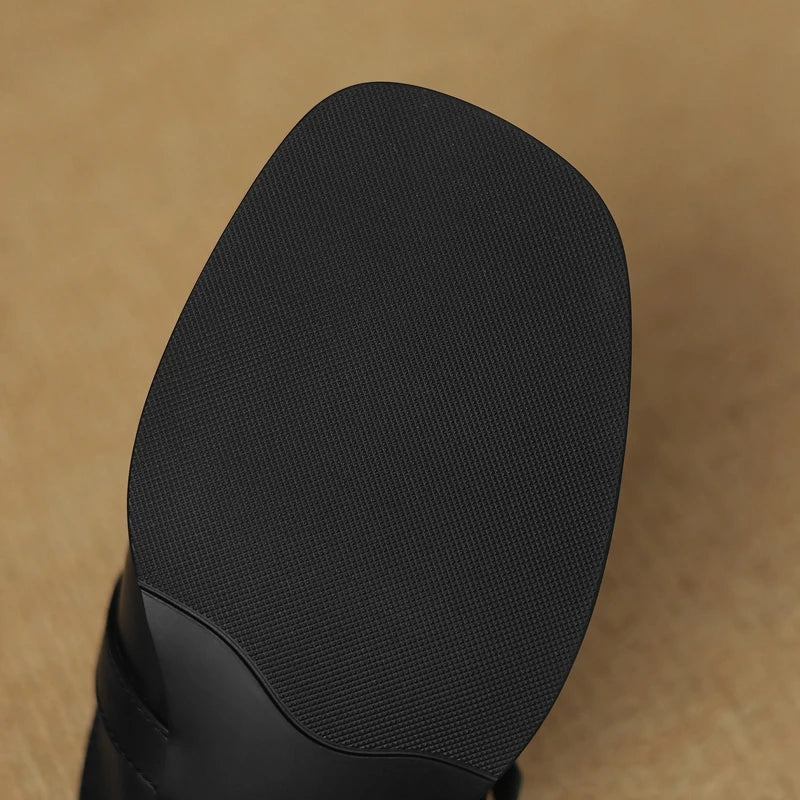 The Buckle Leather Slide - Image 4