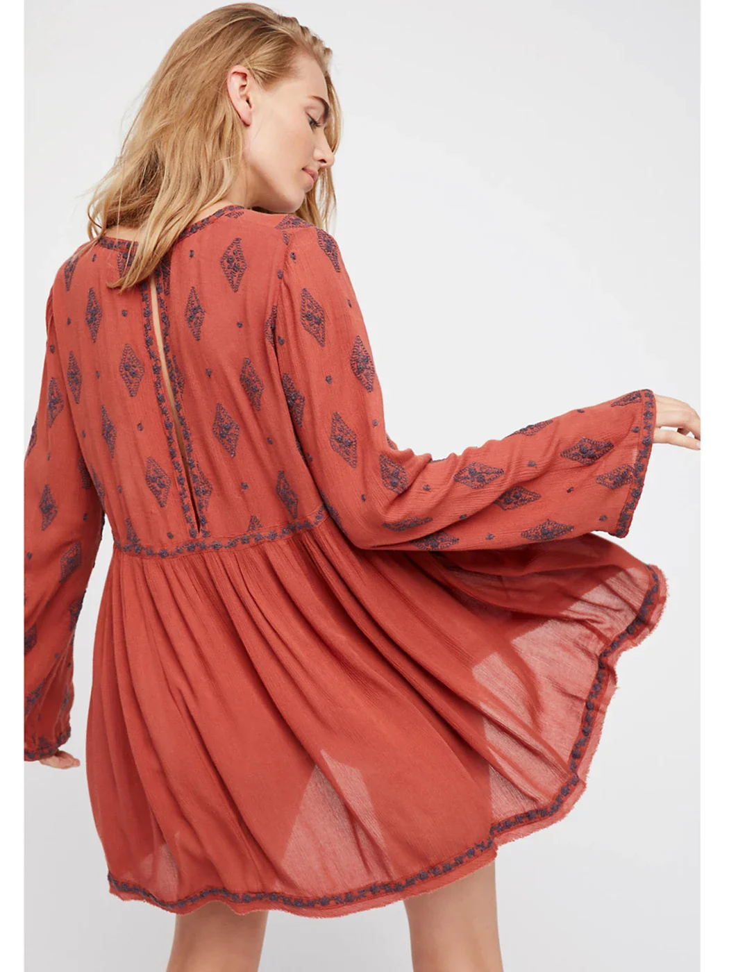 The Diamond Embroidered Tunic - Image 3