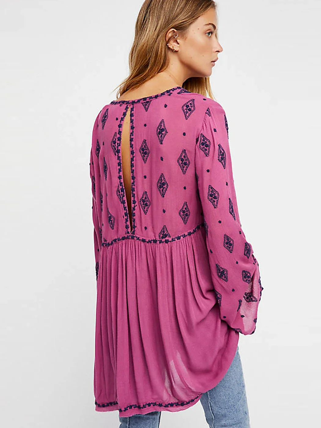 The Diamond Embroidered Tunic - Image 5