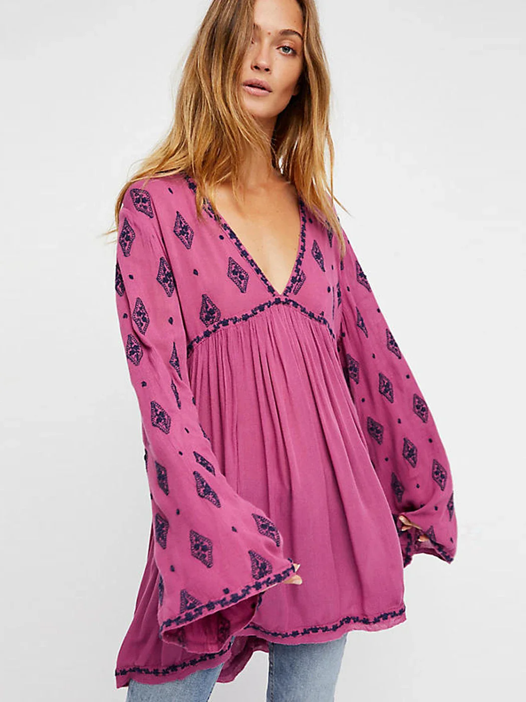 The Diamond Embroidered Tunic - Image 6