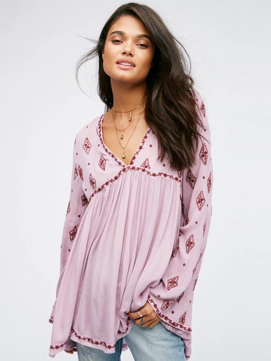 The Diamond Embroidered Tunic - Image 7