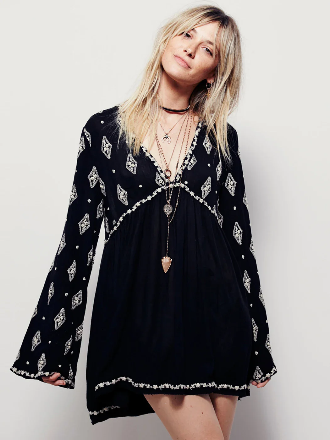 The Diamond Embroidered Tunic - Image 8