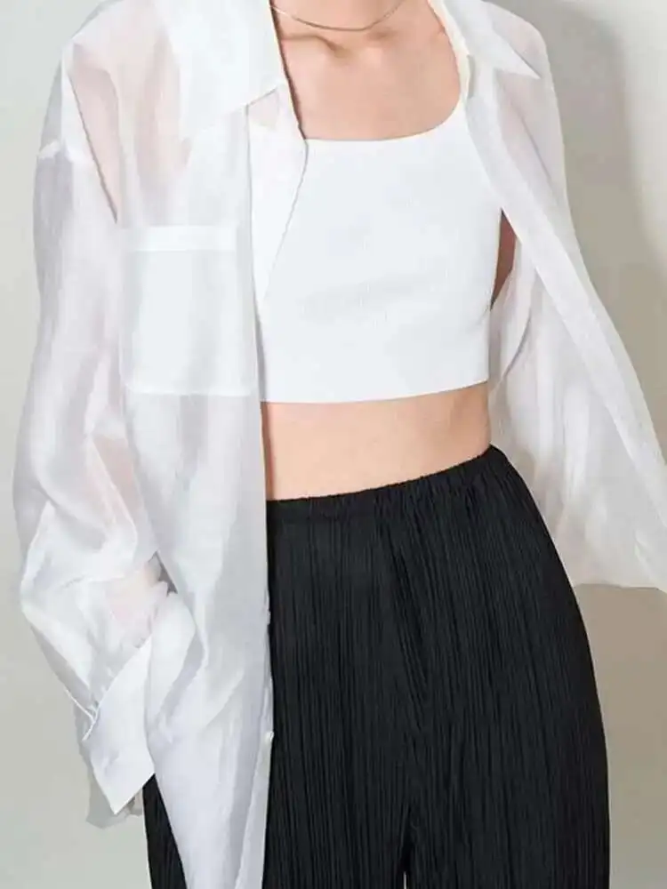 The Flowing Silk Poplin Blouse - Image 21