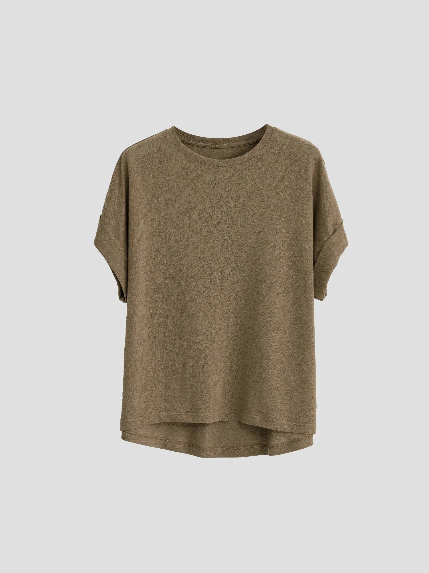 The Rolled Cuff Oversized Tee - Image 13