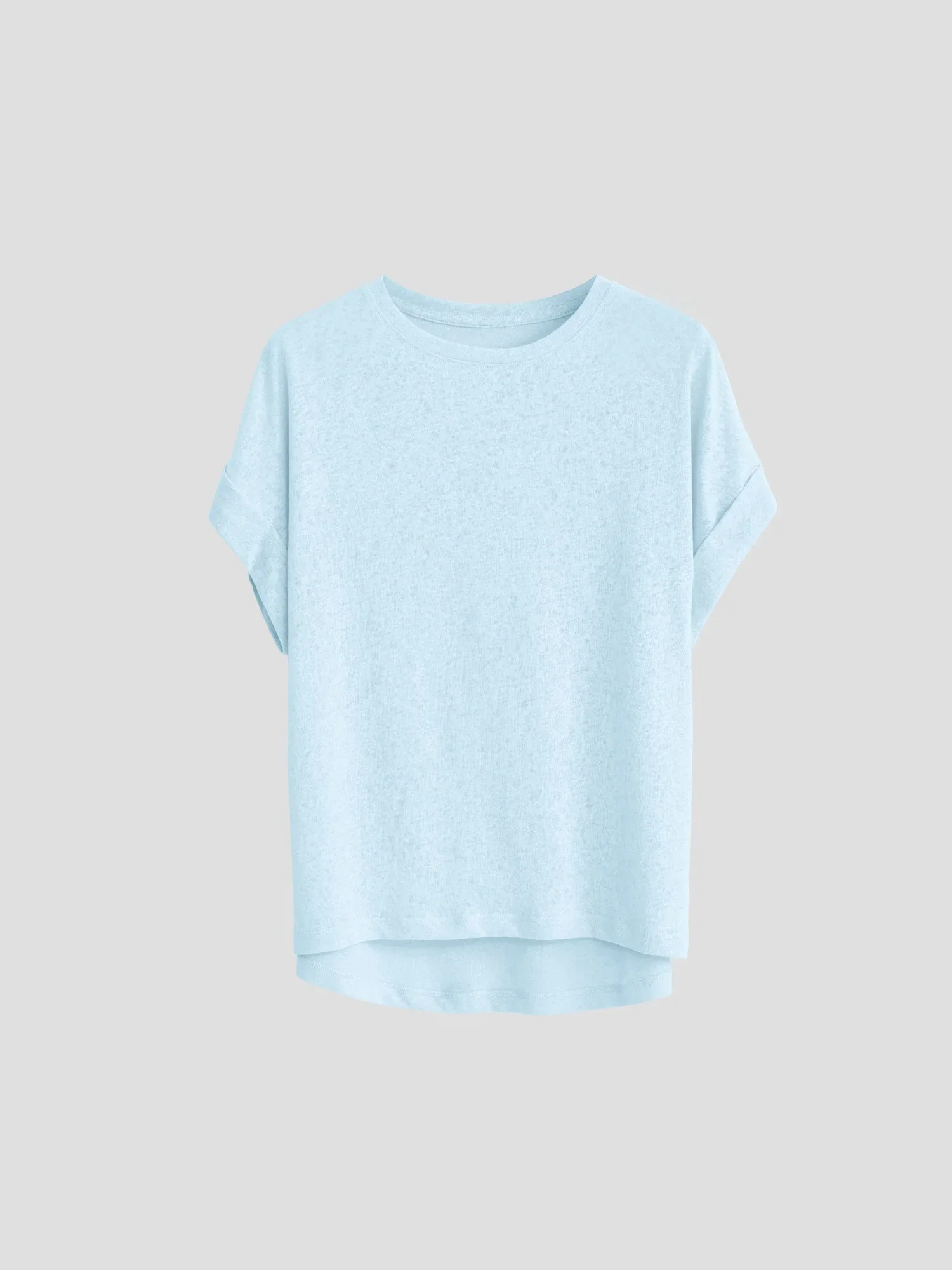 The Rolled Cuff Oversized Tee - Image 21