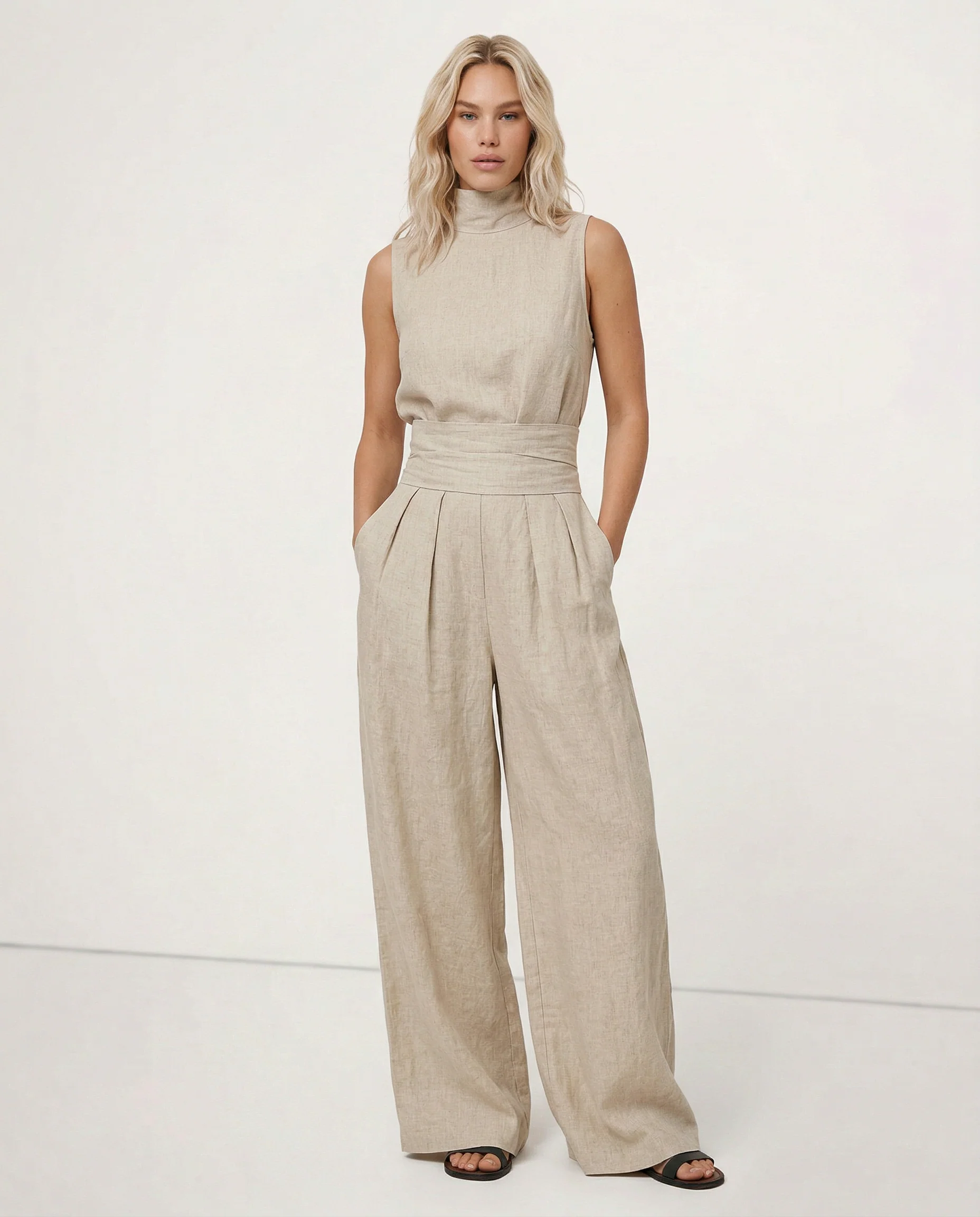 The Sandstone Linen Easy Set - Image 8