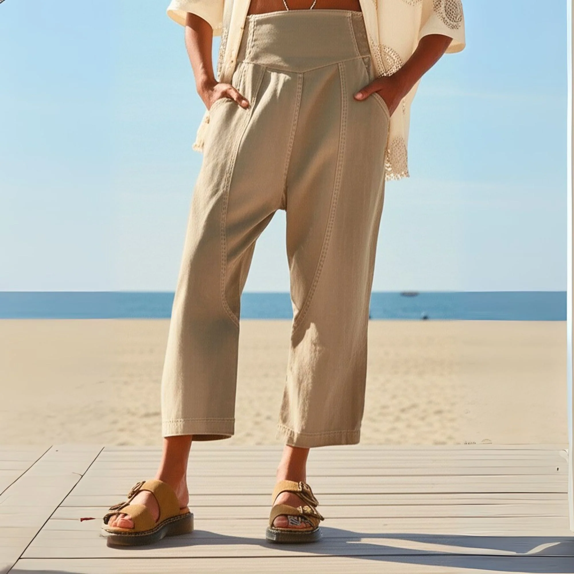 The Weekender Wide Leg Pant - Image 10
