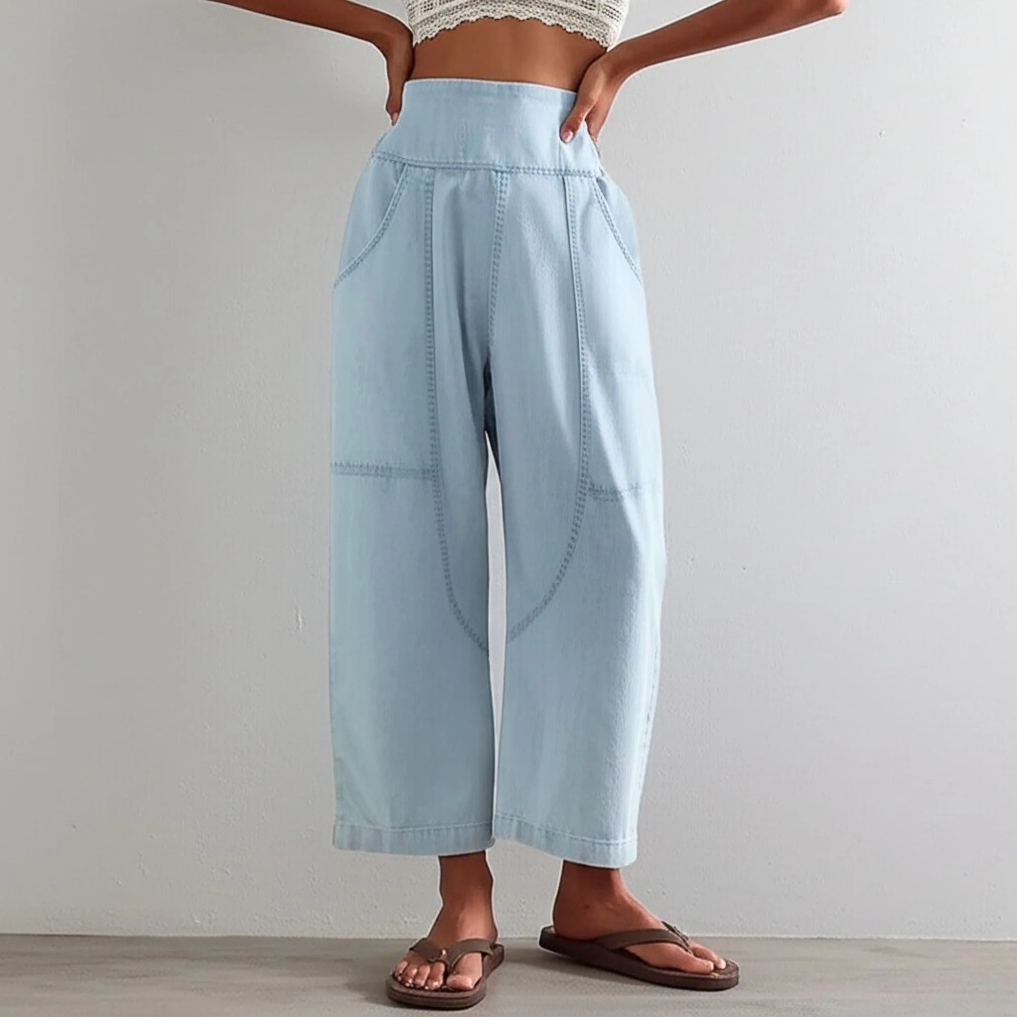 The Weekender Wide Leg Pant - Image 16