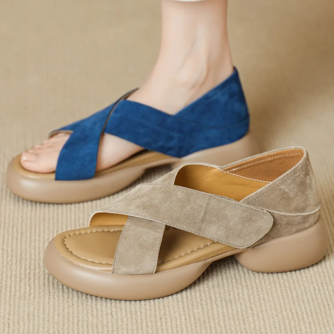 Tulum Suede Platform Sandal - Image 4