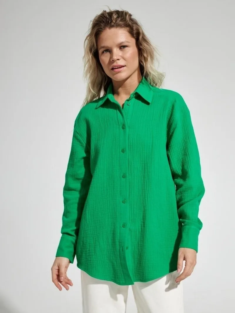 Valencia 100% Cotton Summer Shirt - Image 36