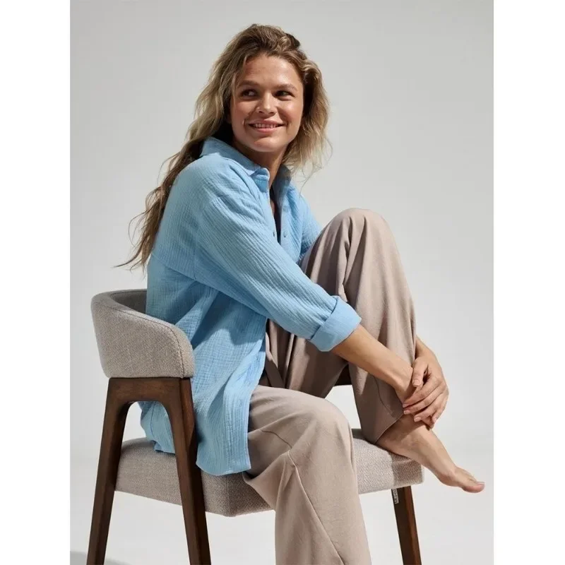Valencia 100% Cotton Summer Shirt - Image 9
