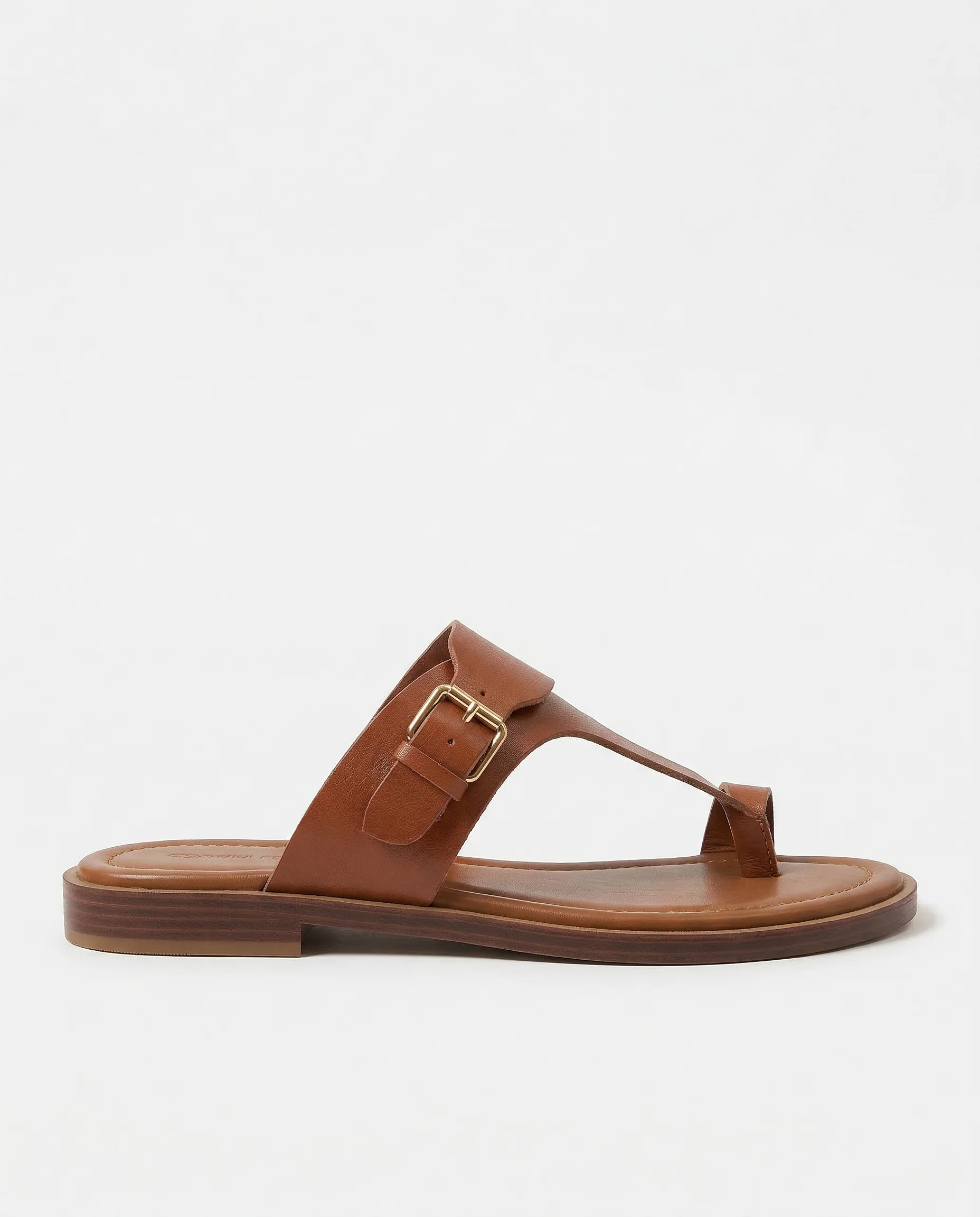 Valencia Leather Buckle Sandal