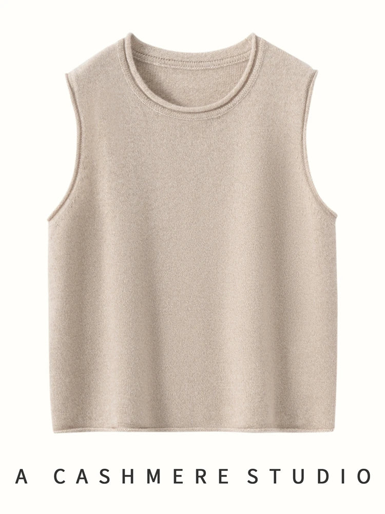 Verona Cashmere Vest - Image 17