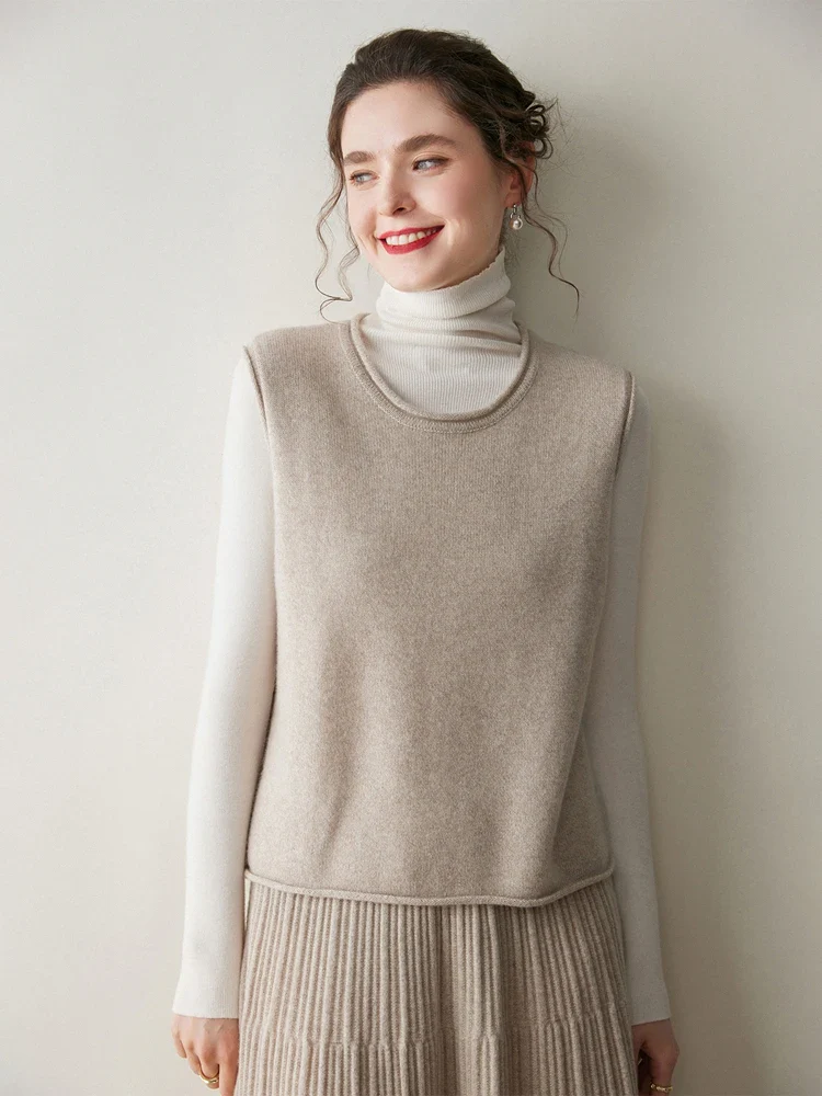 Verona Cashmere Vest - Image 19