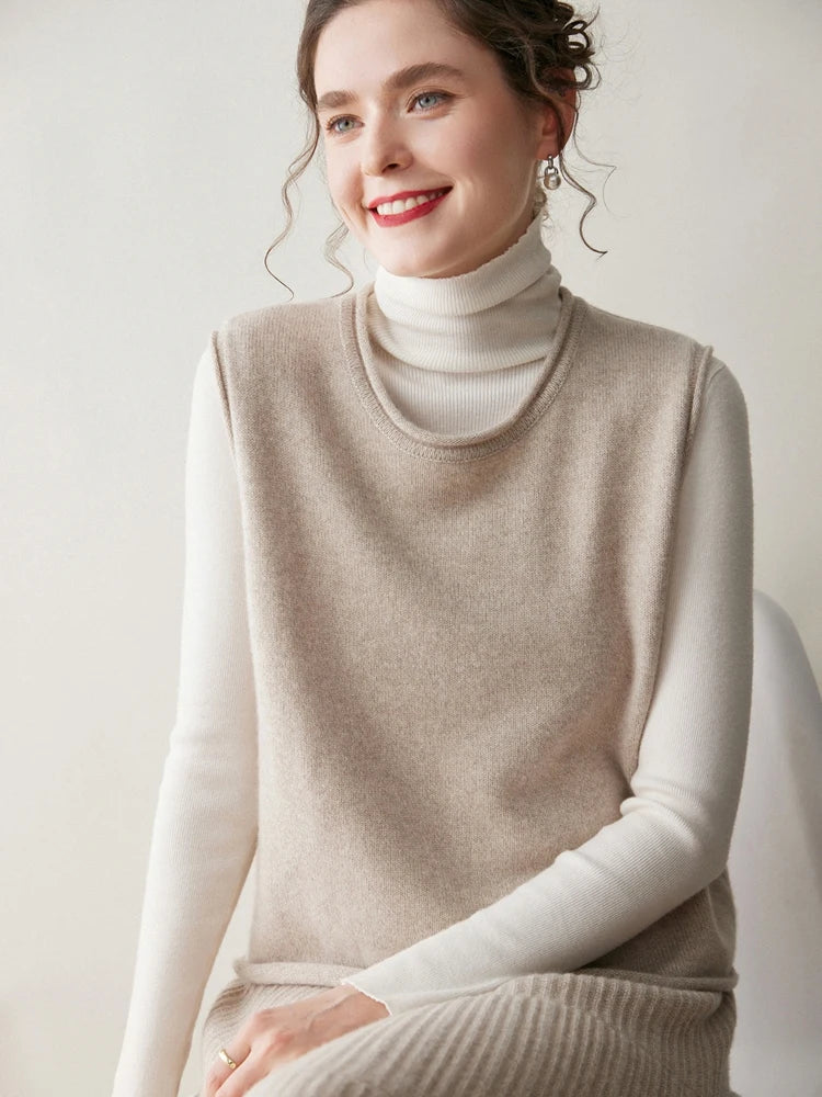 Verona Cashmere Vest - Image 20
