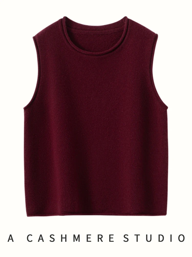 Verona Cashmere Vest - Image 23