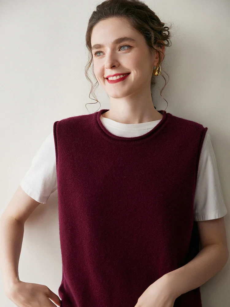 Verona Cashmere Vest - Image 24