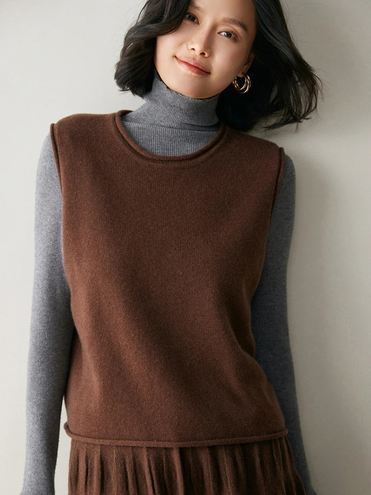 Verona Cashmere Vest - Image 29