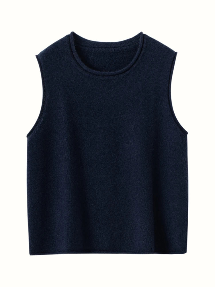 Verona Cashmere Vest - Image 43