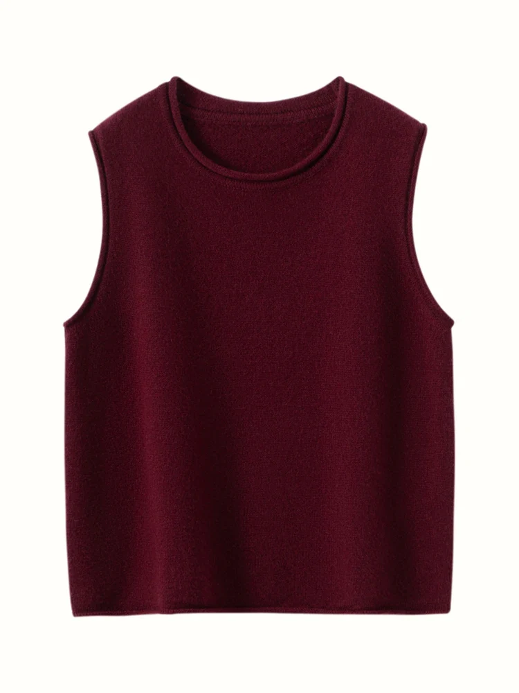 Verona Cashmere Vest - Image 44