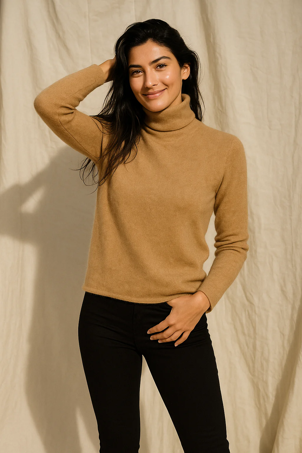 Victoria Mot'e Cashmere Turtleneck - Image 5
