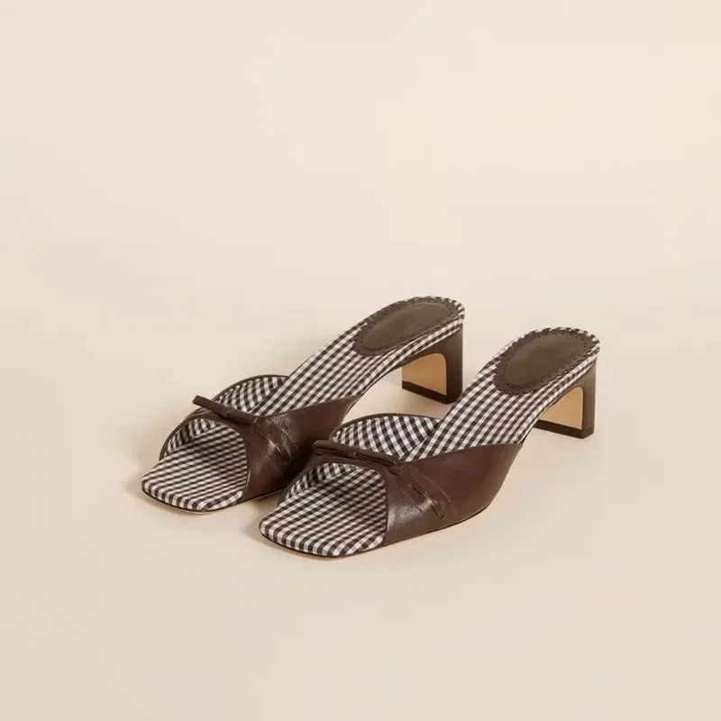 Vinetta Check-In Heel Mules