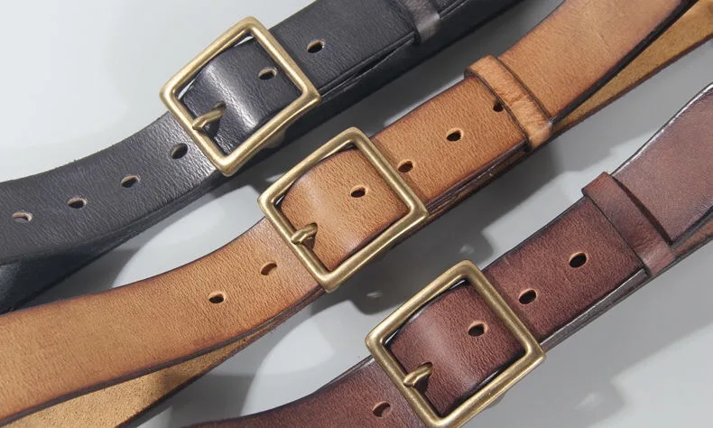 Vintage Cowhide Belt - Image 10