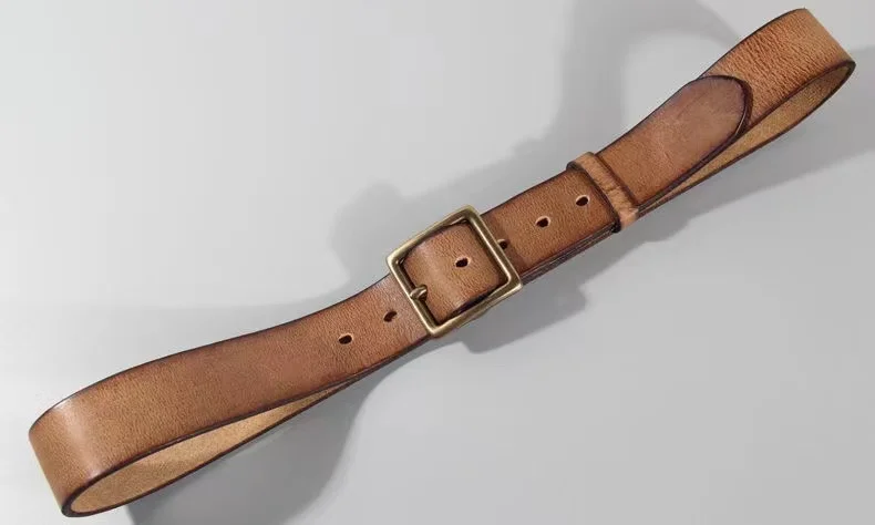 Vintage Cowhide Belt - Image 11