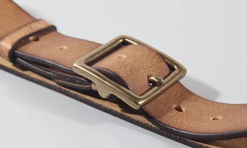 Vintage Cowhide Belt - Image 15