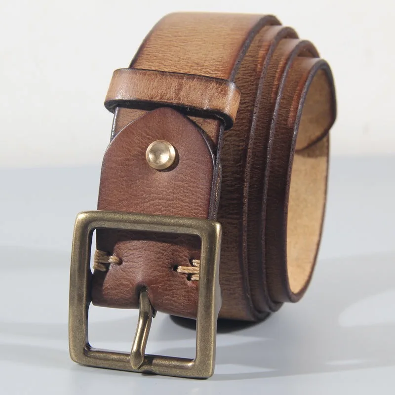 Vintage Cowhide Belt - Image 4
