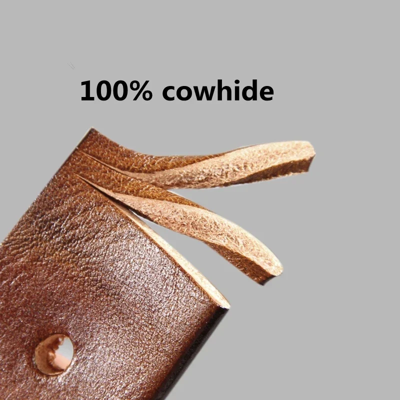 Vintage Cowhide Belt - Image 6