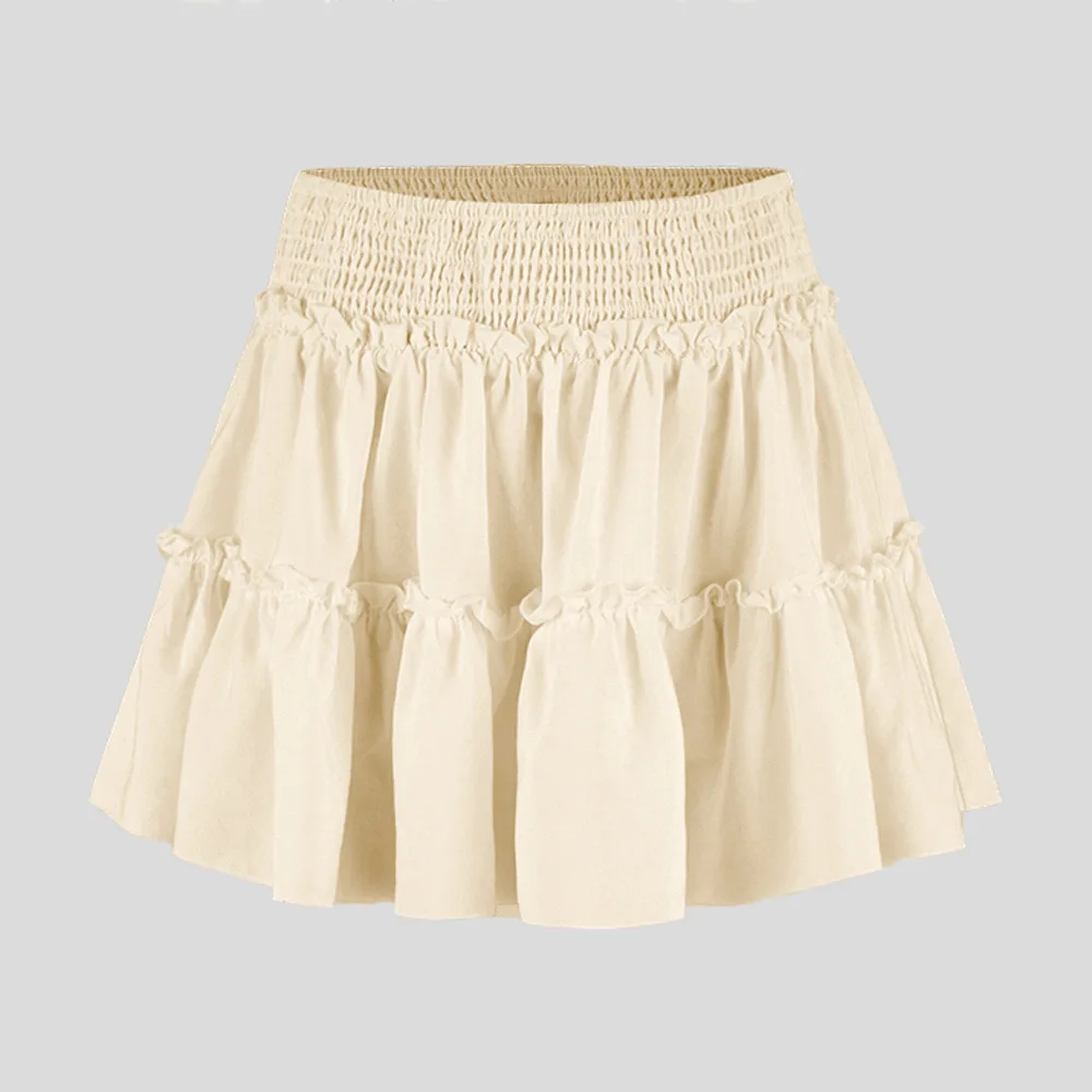 Viora Leopard Ruffle Skirt - Image 25