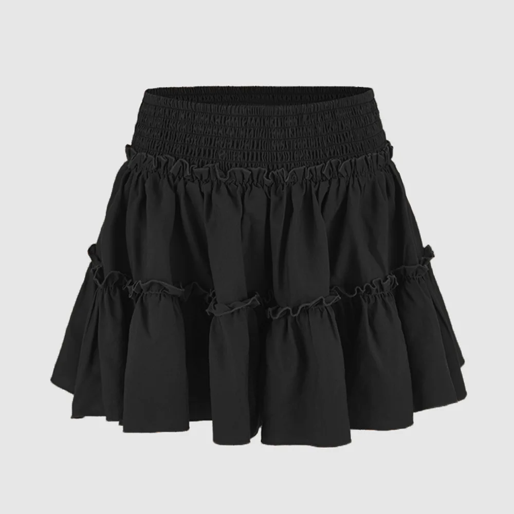 Viora Leopard Ruffle Skirt - Image 26