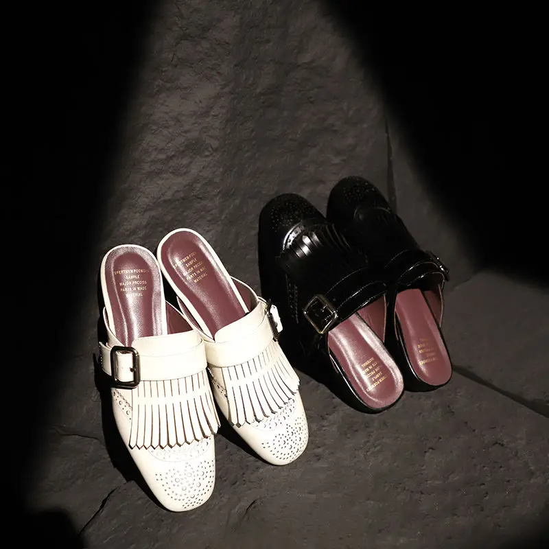 Winslow Fringe Leather Loafers - Image 5