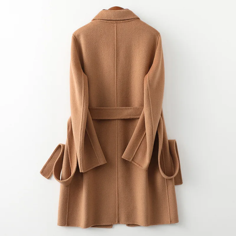 Winter Cinch Woolen Coat - Image 12