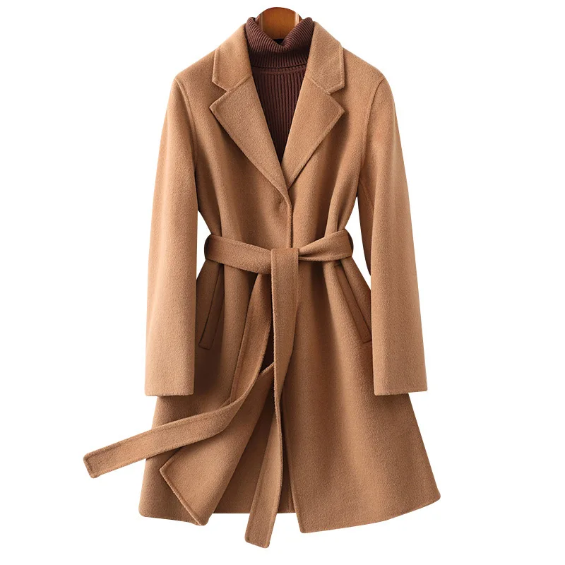 Winter Cinch Woolen Coat - Image 18