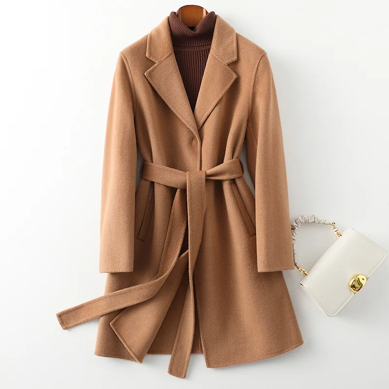 Winter Cinch Woolen Coat - Image 19