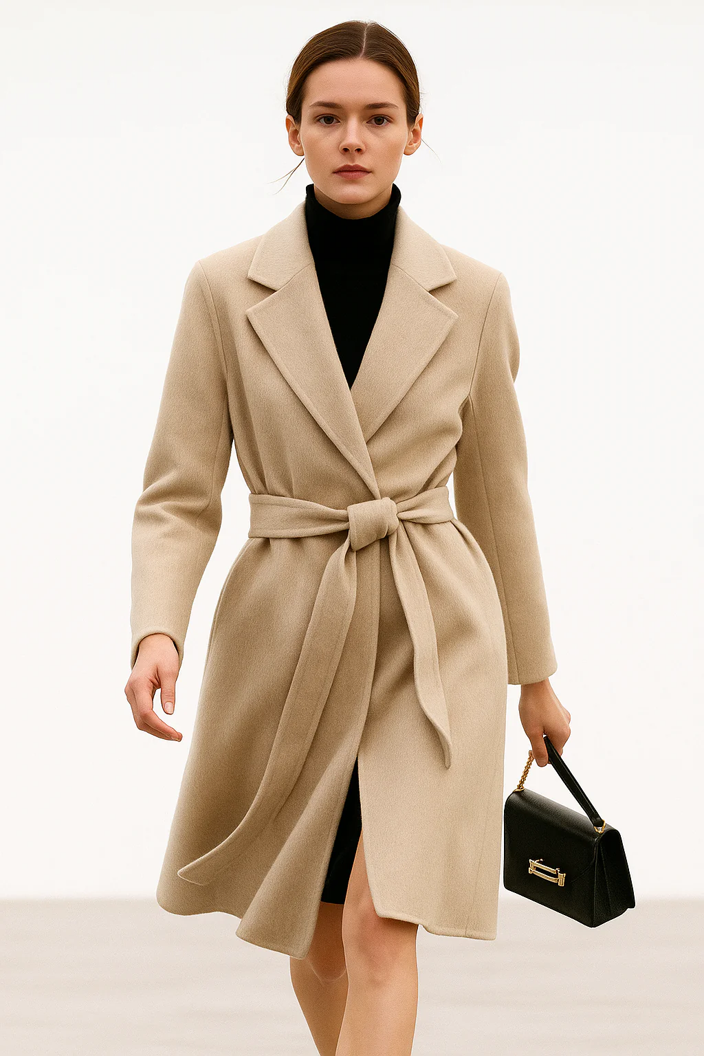 Winter Cinch Woolen Coat - Image 22