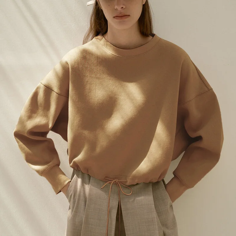 Women's Oversized Cotton Hoodie Pullover Streetwear - Image 2